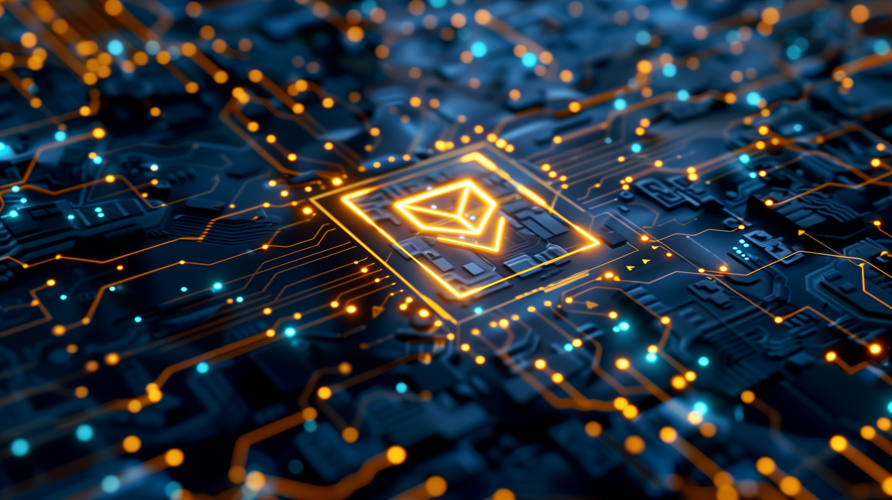 Cyber operations center monitoring global supply chain risk